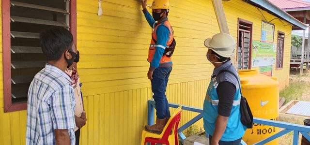 PLN Listriki 7 Desa di Perbatasan Indonesia – Malaysia