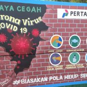 Begini Cara Warga Rawa Badak Selatan Kampanye Pencegahan Covid-19