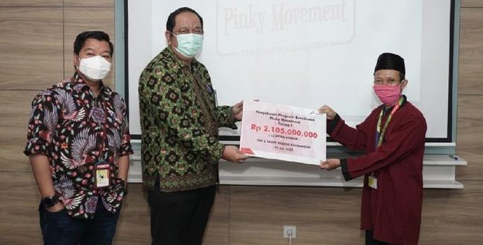 Wujudkan Kedaulatan Energi Negeri, Pertamina Salurkan Program Pinky Movement Rp 2 M