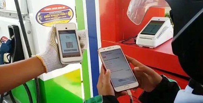 Cegah Penyebaran Covid-19 Di Surabaya, Pertamina Uji Coba Transaksi Cashless