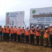 Tambang Emas Martabe Bangun Menara Pandang di Kebun Raya Sipirok