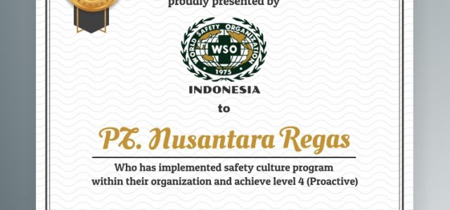 Nusantara Regas Raih Penghargaan Bergengsi Di Bidang K3