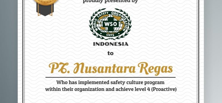 Nusantara Regas Raih Penghargaan Bergengsi Di Bidang K3