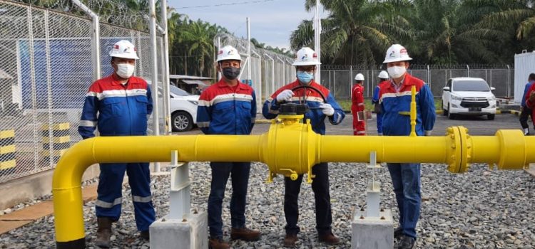 Pertagas Mulai Alirkan Gas Ke Kawasan Industri Kuala Tanjung