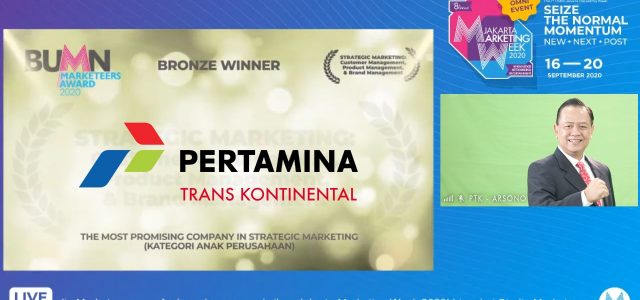 PTK Sabet Bronze Winner di BUMN Marketeers Award 2020