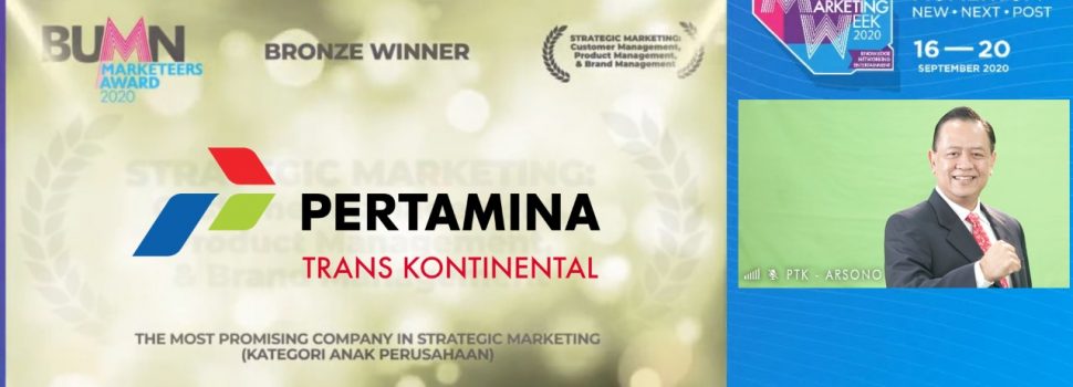 PTK Sabet Bronze Winner di BUMN Marketeers Award 2020