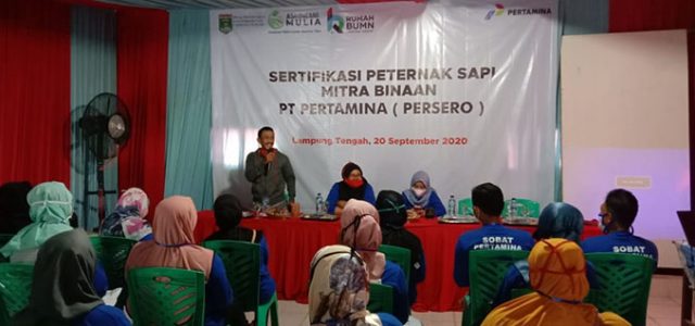 Dorong Peternak Sapi Naik Kelas, Pertamina Beri Pelatihan Bersertifikat