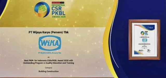 Kinerja Tanggung Jawab Sosial Baik, Pertamina Raih CSR-PKBL Award 202