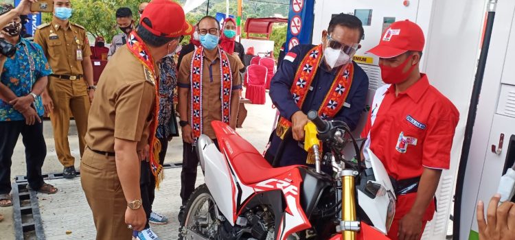 SPBU BBM Satu Harga Hadir Lagi di Lampung Barat, Pengepul Kopi Sumringah