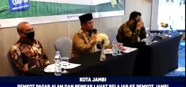 Keberhasilan Program Elpiji Kota Jambi Jadi objek Studi Banding Pemkab Lahat dan Pagar Alam