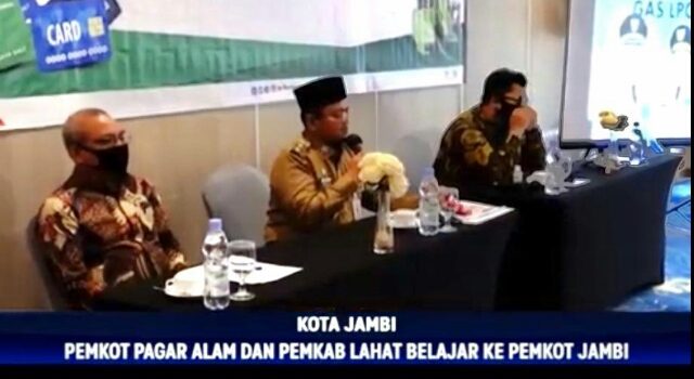Keberhasilan Program Elpiji Kota Jambi Jadi objek Studi Banding Pemkab Lahat dan Pagar Alam