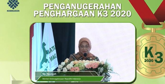 Zero Accident, PGN Raih Penghargaan Dari Kemenaker
