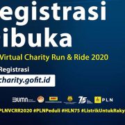 Bantu Sambung Listrik Warga Tak Mampu, PLN Gelar Virtual Charity Run and Ride
