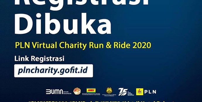 Bantu Sambung Listrik Warga Tak Mampu, PLN Gelar Virtual Charity Run and Ride