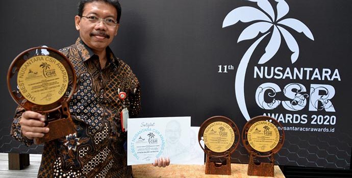 Cucu Usaha Pertamina Sabet Empat Penghargaan Nusantara CSR Awards 2020