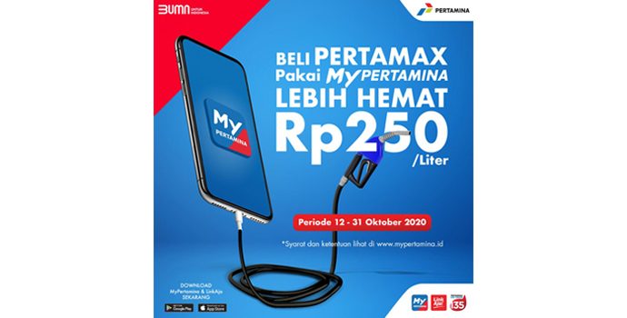 Gebrakan Promo Pertamina Beli Pertamax Pakai MyPertamina Lebih Hemat Rp 250/Liter