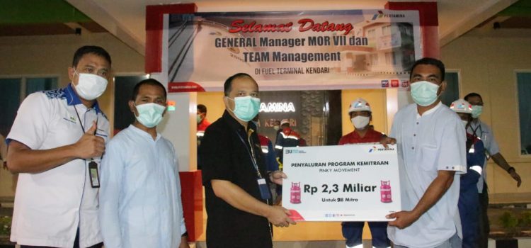 Lagi, Pertamina Salurkan Modal Usaha Rp 2,3 M untuk Program Pinky Movement
