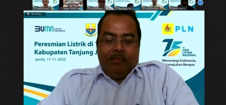PLN Listriki 19 Desa di Kabupaten Tanjung Jabung Barat, Jambi