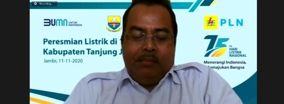 PLN Listriki 19 Desa di Kabupaten Tanjung Jabung Barat, Jambi