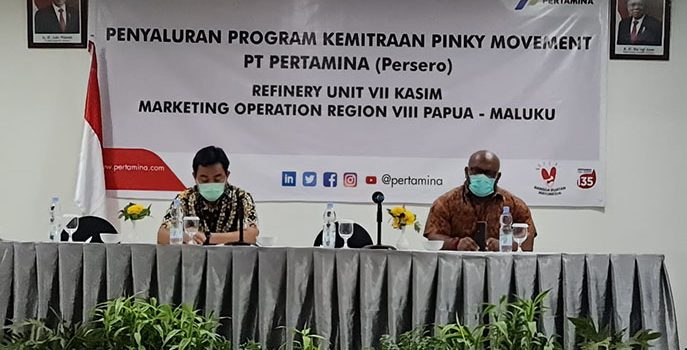 Pertamina Salurkan Modal Rp 1,175 M Lewat Program Pinky Movement untuk UMKM Sorong