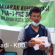 PHE ONWJ Bayarkan Kompensasi Warga Terdampak Tumpahan Minyak Di Serang
