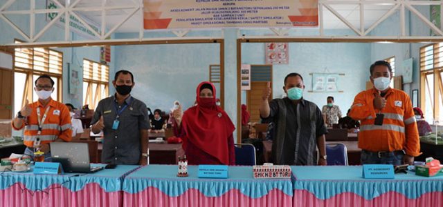 Tambang Emas Martabe Bantu Sarana Pembelajaran ke SMKN 2 Batangtoru
