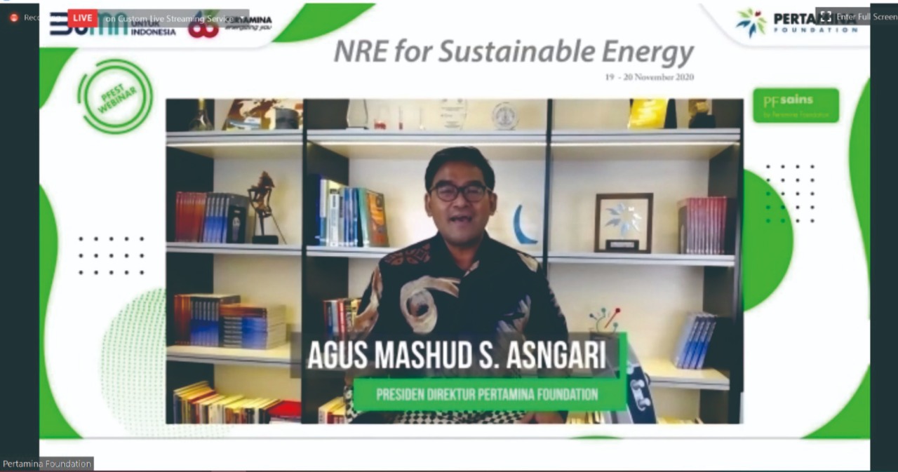 pertamina foundation gelar pfestwebinar bertema pfsains