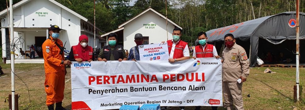 Pertamina Tambah Bantuan untuk Pengungsi Merapi