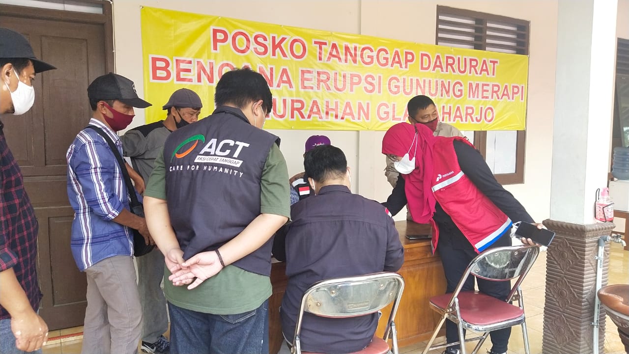 pertamina tambah bantuan untuk pengungsi merapi