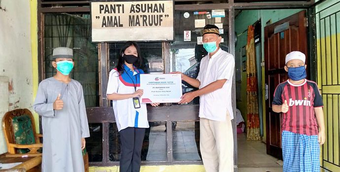 HUT ke-63 Pertamina: Pertagas Beri Santunan untuk Anak Yatim dan Dhuafa