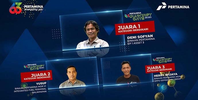 Pertamina EP Raih 4 Penghargaan pada Local Hero 2020
