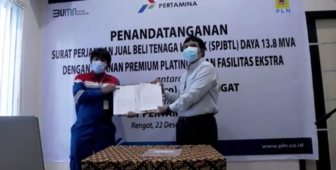 Sinergi BUMN, Pertamina EP Lirik Field Gunakan Layanan Premium Platinum Ekstra PLN UIWRKR