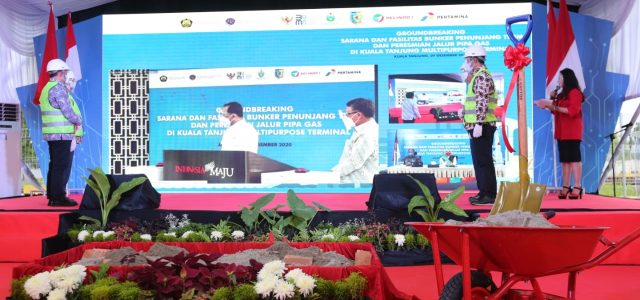 Pelindo 1 Dan Pertamina Sinergi Bangun Infrastruktur Energi di Kuala Tanjung