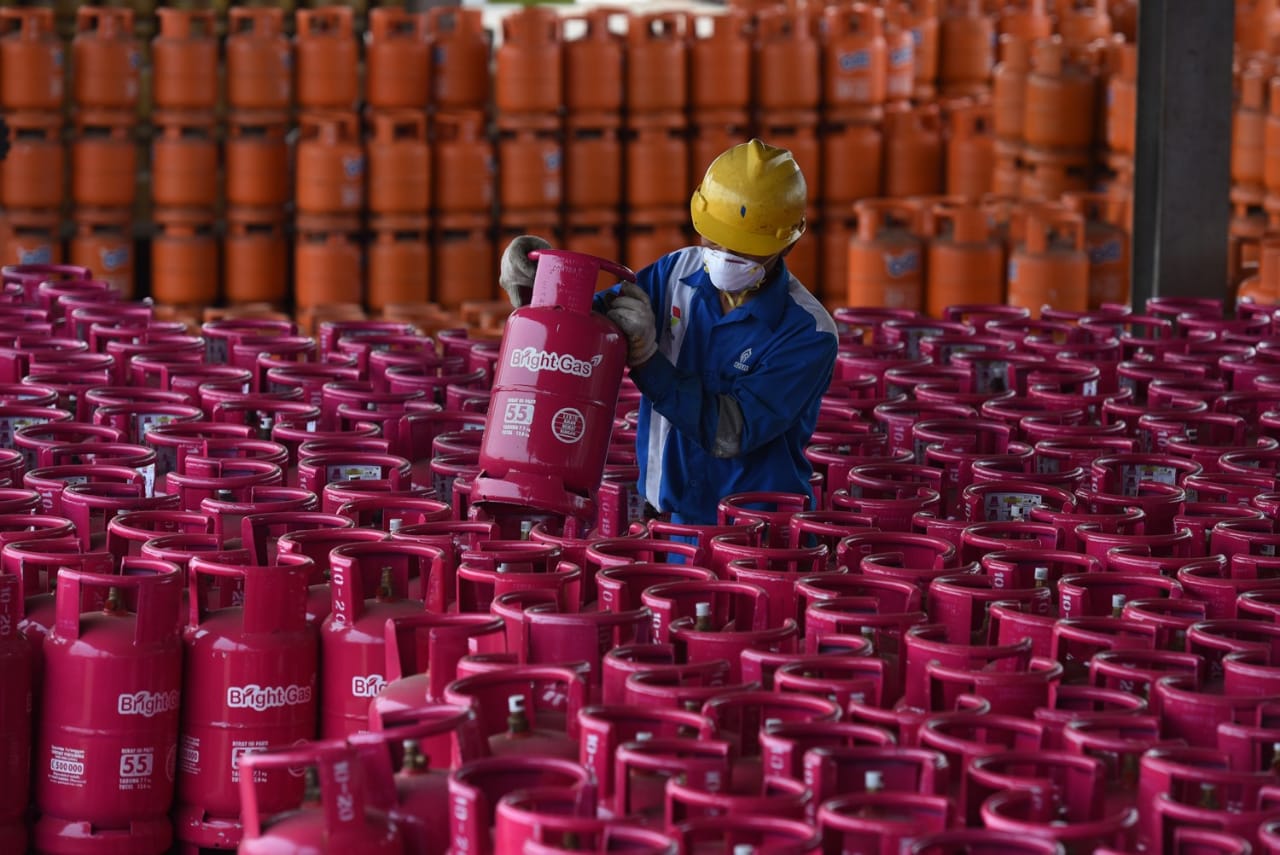 pertamina jamin pasokan lpg aman jelang libur tahun baru
