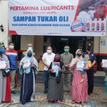 pertamina lubricants hadirkan program sampah tukar oli di jakarta utara
