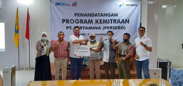 Pertamina Salurkan Rp 26 M Dana Program Kemitraan di Region Sumbagsel