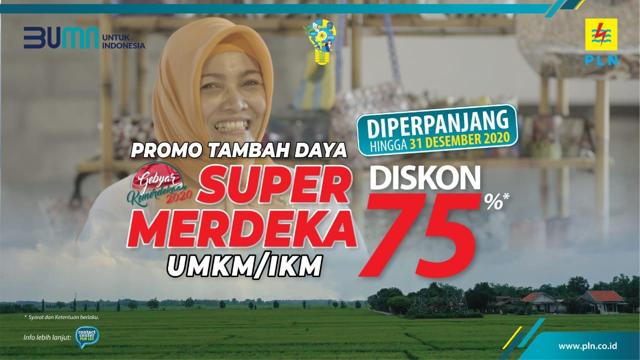 pln sebut 63 ribu umkm manfaatkan diskon tambah daya