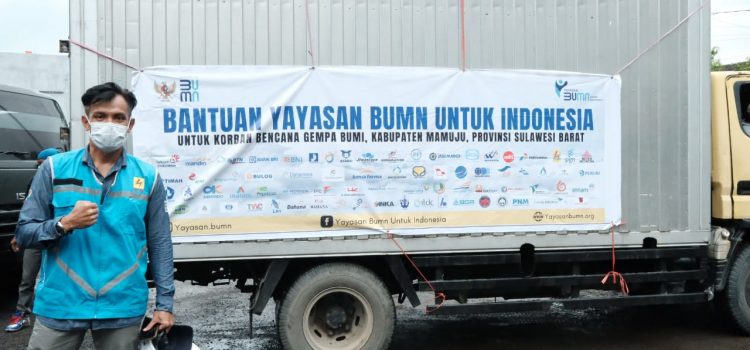 PLN Salurkan Bantuan Lebih Dari Rp 500 Juta bagi Korban Gempa di Sulbar
