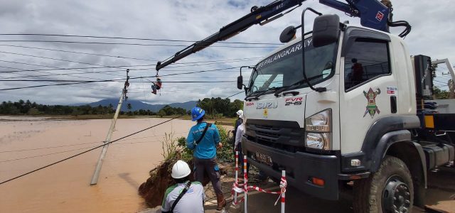 Pulihkan Kelistrikan Terdampak Banjir, 1.209 Gardu di Kalimantan Sudah Beroperasi