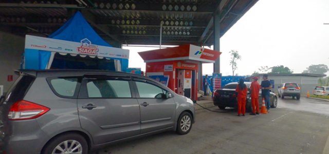 Pertashop Hadir Di Rest Area Jalan Tol, Mudahkan Pemudik Nataru