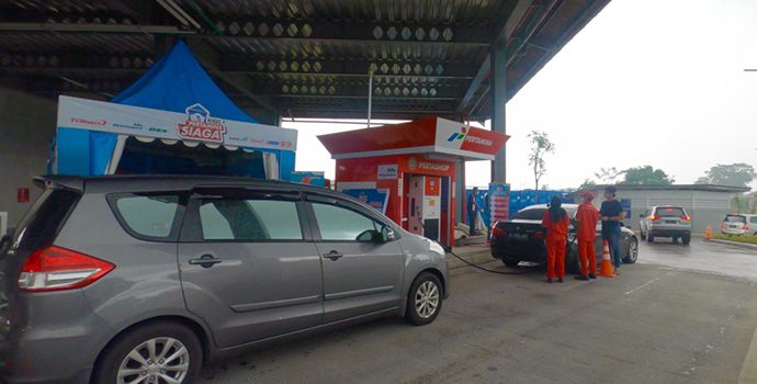 Pertashop Hadir Di Rest Area Jalan Tol, Mudahkan Pemudik Nataru
