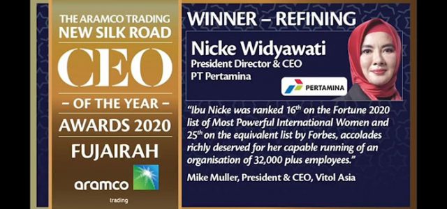 Aramco Trading Nobatkan Nicke Widyawati Jadi Top CEO 2020