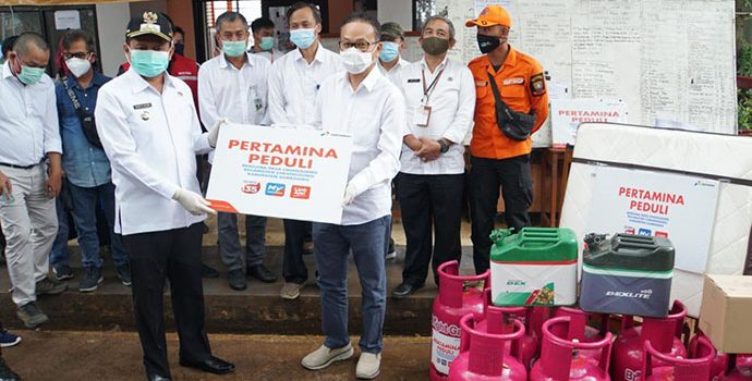 Sigap Bantu Bencana, Bupati Sumedang Apresiasi Pertamina