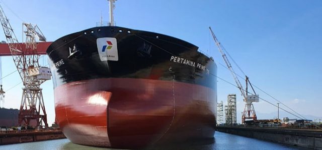 Kapal VLCC Raksasa Kedua Milik Pertamina Selesai Dibangun