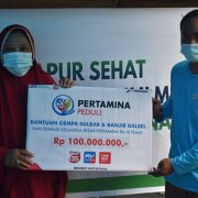 Bantu Korban Bencana Alam, Pertamina RU III  Galang Donasi Rp 100 Juta