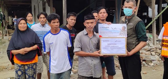 Pertamina Foundation Salurkan Bantuan Kesehatan ke Posko Bencana Gempa Sulbar
