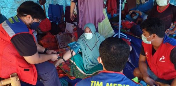 Pertamina Sigap, Berikan Bantuan Medis Bagi Korban Gempa Sulawesi Barat
