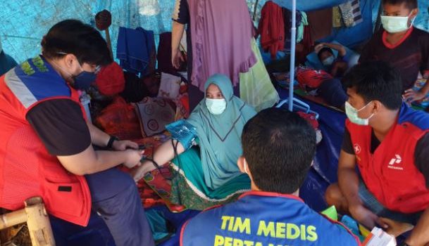 Pertamina Sigap, Berikan Bantuan Medis Bagi Korban Gempa Sulawesi Barat