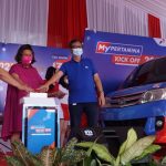 mobile booth mypertamina hadir di kota medan