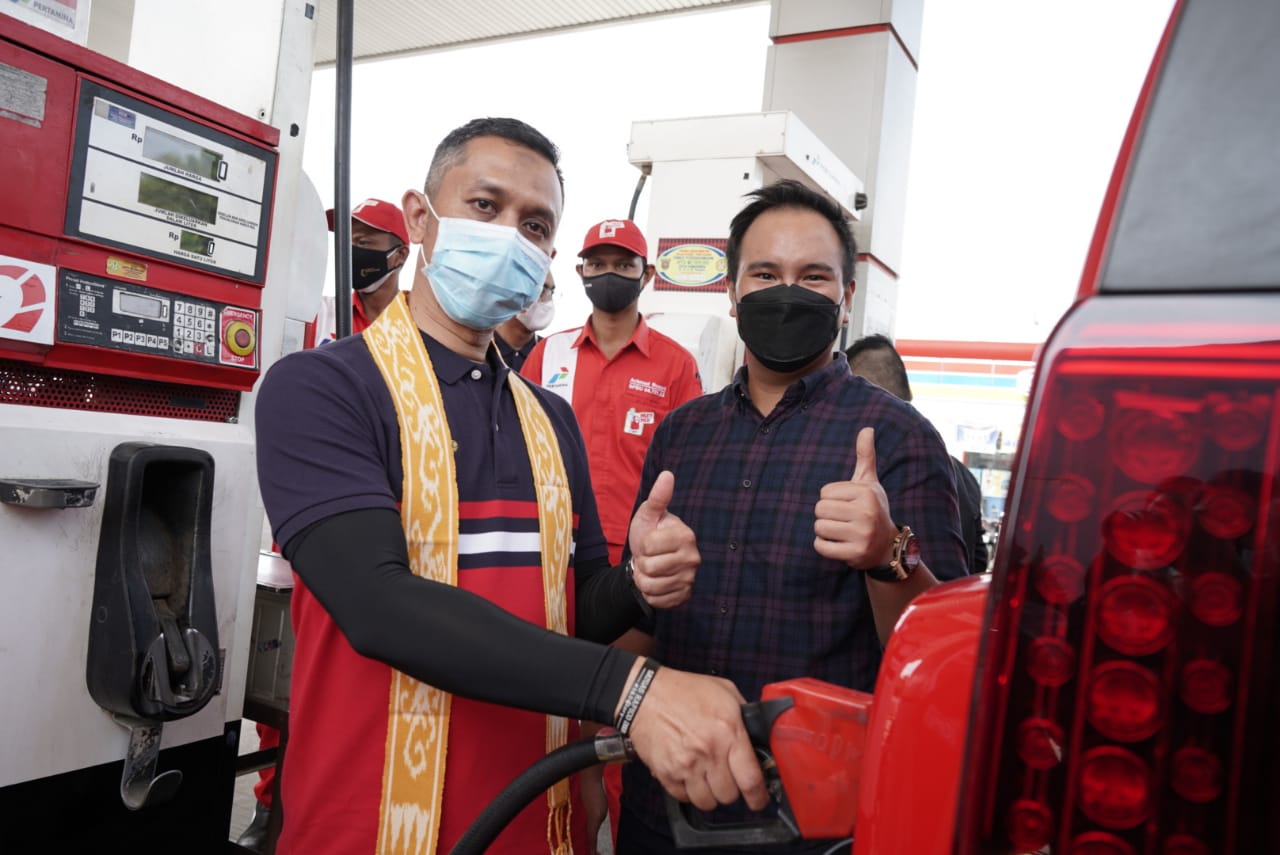 pertamina jadikan fuel terminal samarinda titik suplai baru pertamax turbo